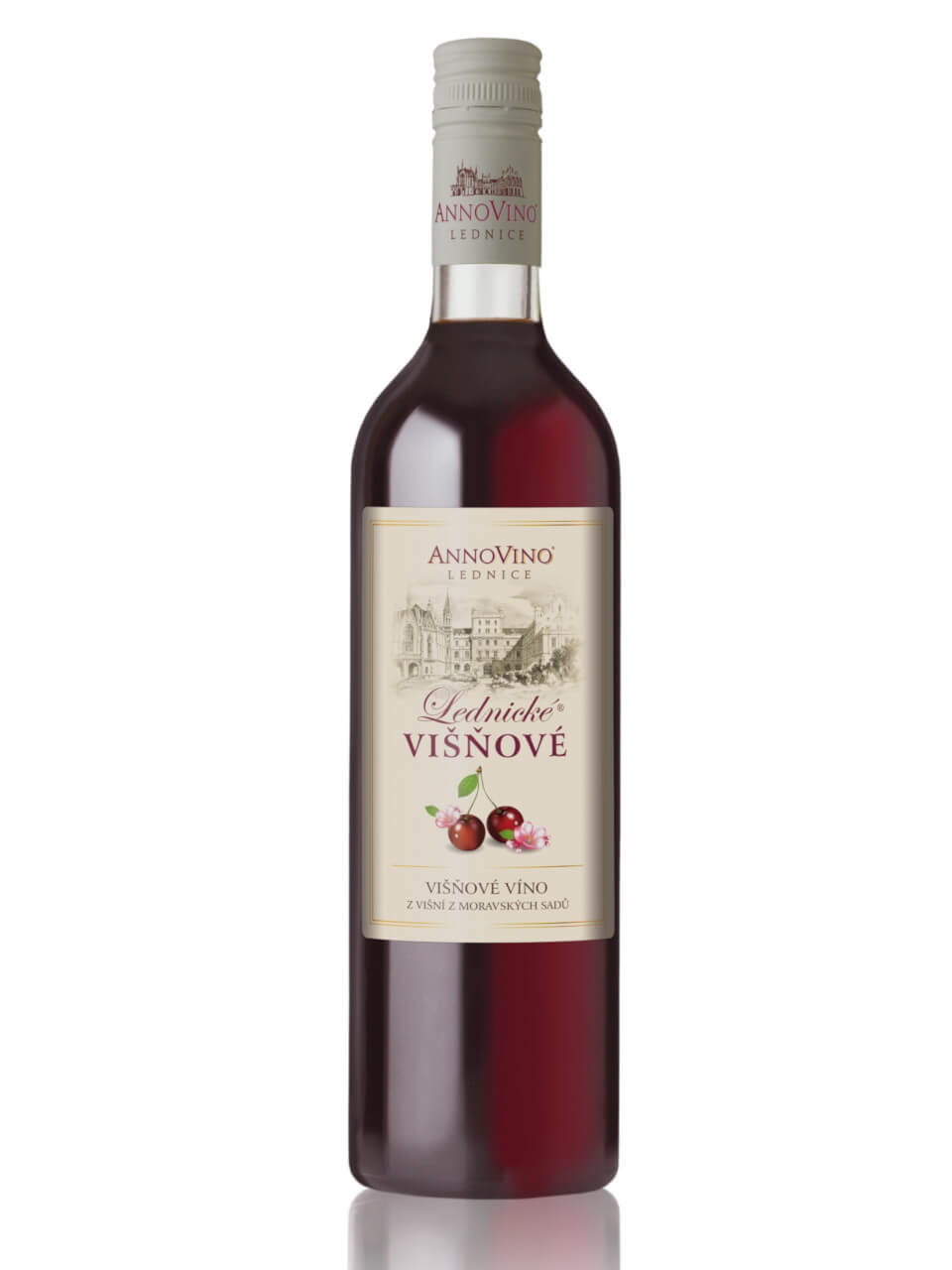 Višňové víno, ovocné zemské, Vinařství Lednice Annovino